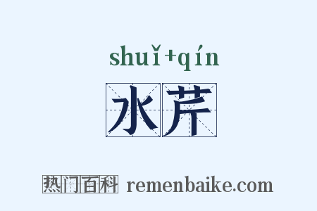 水芹是什么意思的图片